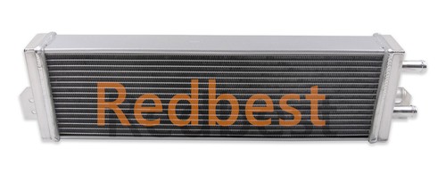 Intercooler aire-agua 6.6"H X21"W Nuevo Aluminio Intercambiador de Calor Universal Turbo - Imagen 6 de 13