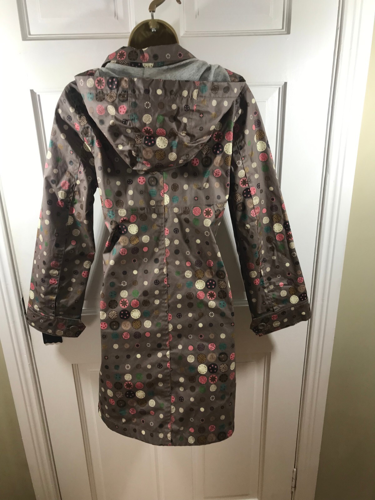 Avoca Brown & Multicoloured Patterned Lined Hoode… - image 7