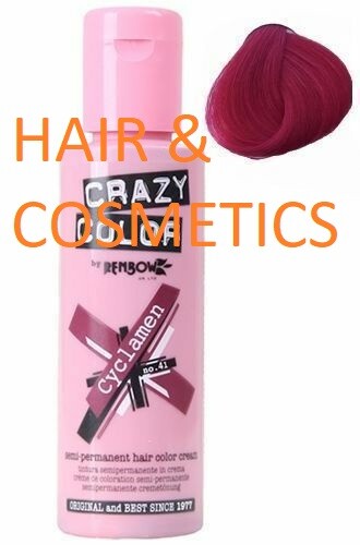 CRAZY COLOR SEMI PERMANENT HAARFÄRBEMITTEL 100ml - alle Farben - SCHNELL UK Porto - 4er-Pack - Bild 8 von 48