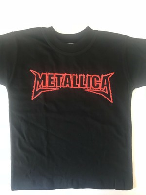 metallica red shirt
