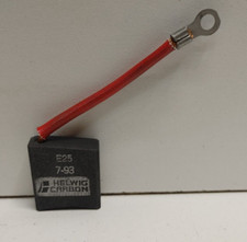 NEW OLD STOCK HELWIG 1-1/8" X 1" X 3/8" CARBON BRUSH E25 7-93