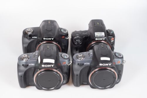 Bundle Sony Alpha DSLR, only for repair or parts