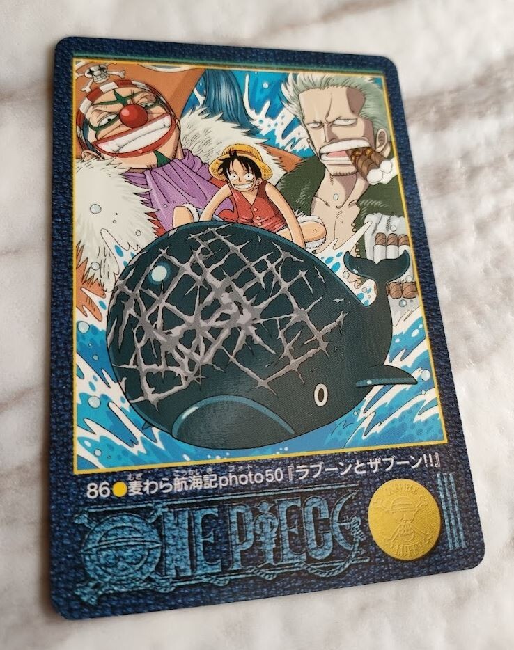 ONE PIECE VISUAL ADVENTURE CARD 86 Monkey D. Luffy Japanese BANDAI