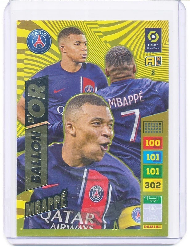 Panini Ligue 1 Uber Eats 2023-2024 Adrenalyn Trading Cards Game