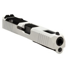 Complete Slide for Glock 19 Gen 3 - Stiffler Mfg White Cerakote Slide - NEW