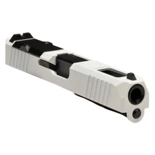 Complete Slide for Glock 19 Gen 3 - Stiffler Mfg White Cerakote Slide - NEW