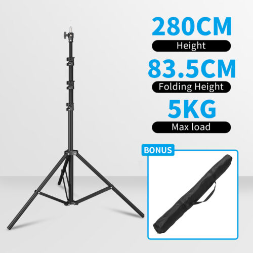 9.2FT Photography Studio Light Stand Air Cushion Light Tripod for Light Softbox - Picture 1 of 4