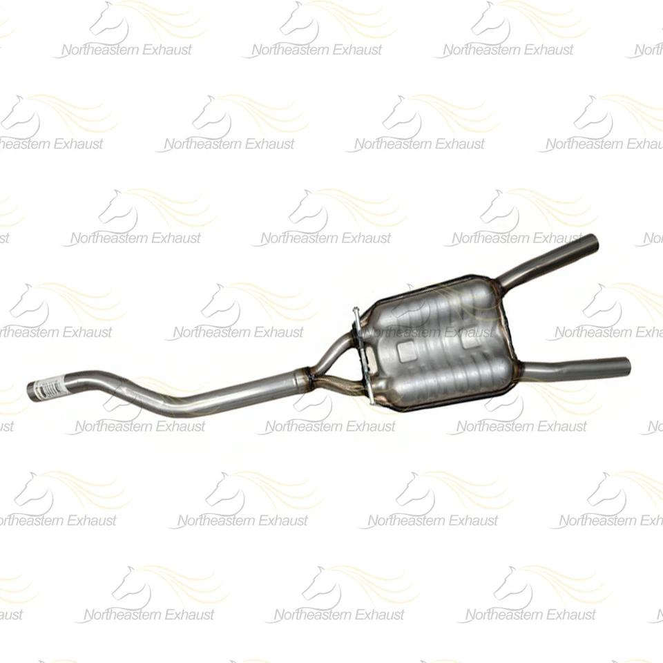 Комплект выхлопной системы с резонатором глушителем из нержавеющей стали подходит для: 2005-09 Audi A4 Quattro 2,0 л - Изображение 4 из 4