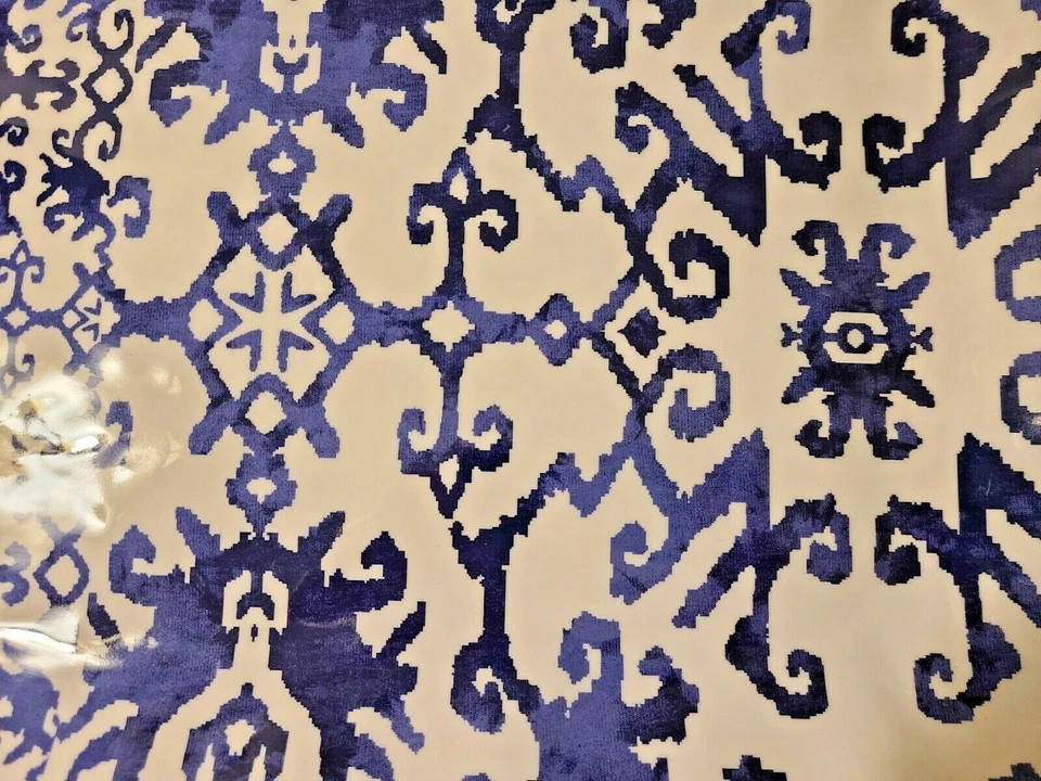 Bandeja rectangular para servir de melamina Tag Living Zuma roja, blanca y azul Foto 4 de 4