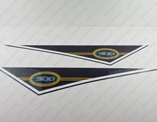 GRADY WHITE 300 MARLIN PENDANT 1992-1996 DECALS STICKERS Set of 2 36" LONG