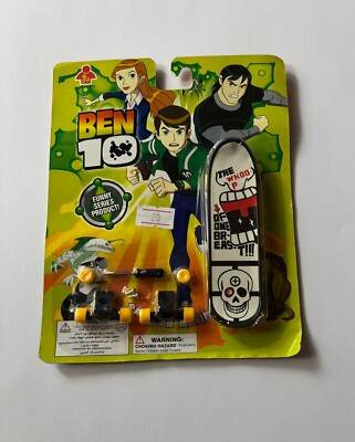 BEN 10 FINGERBOARD TOYS SET TOOLS INCLUDED AND EXTRA WHEELS