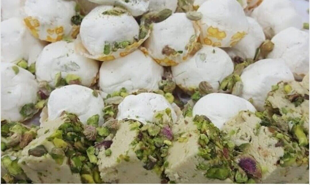 Al-mann w alssalwa Arabic Iraqi sweet pack 300gr المن و السلوى حلويات عربية
