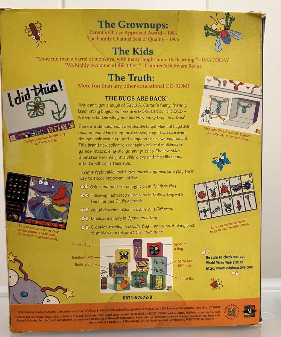 More Bugs in Boxes (Mac and Windows) for sale online | eBay