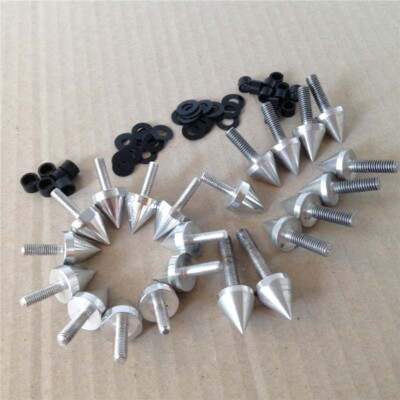 Kawasaki Ninja ZX6R 636 ZX6RR Spike Fairing Bolts Screw Kit 2003
