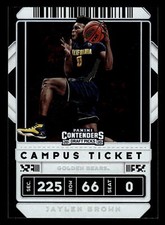 2020 Panini Contenders Draft Picks Jaylen Brown Campus Ticket #10
