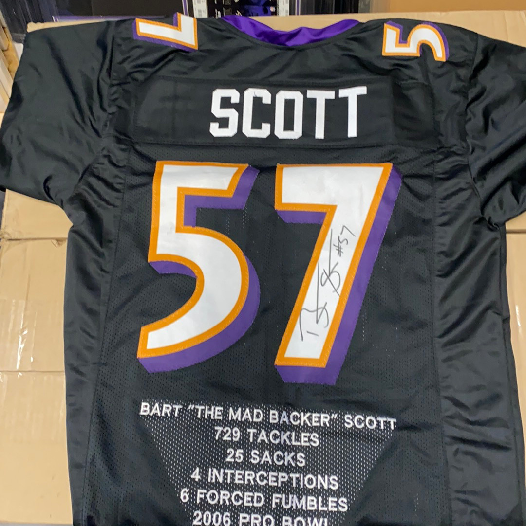 Bart Scott Custom Stat Jersey