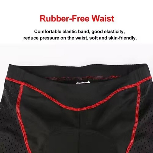 Pantaloncini Ciclismo Corsa Bici MTB X-TIGER Intimo Ciclismo 5D GEL PAD Taglia L - Foto 3 di 7