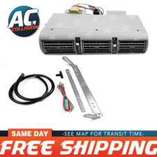 Ac Universal Evaporator Underdash Unit 3 Louvers 12 V Double Shaft Black