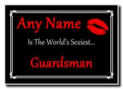 Guardsman personalisierter sexiester Jumbo-Magnet der Welt