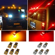 Fyre Flys 194 Roof Cab Clearance 3014 LED light Bulbs For 2003-2009 Hummer H2