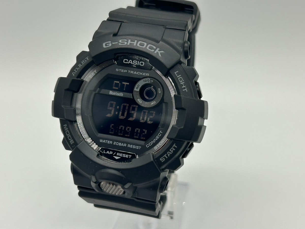 CASIO G-SHOCK STEP TRACKER GBD-800-1B Dual Time with step