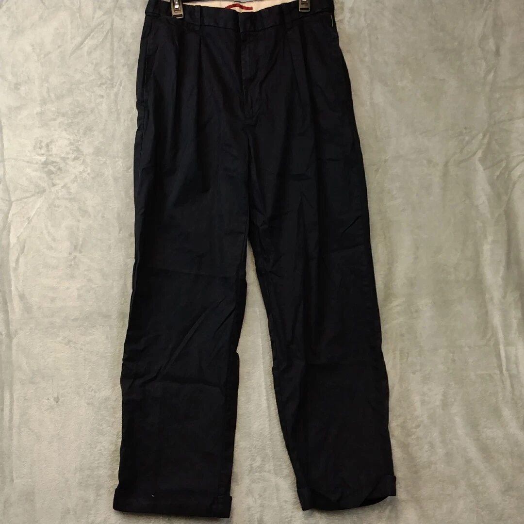 Tommy Hilfiger Mens Black Pants 33x30