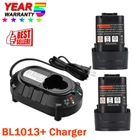 4.8Ah BL1013  Li-ion Battery / Charger for Makita BL1014 DF030 DC10WA 10.8V-12V