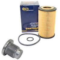 ÖLfilter SH4786P + ÖLablassschraube FüR Renault Twingo Clio Ii Kangoo Lpg