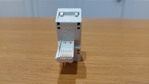 BT Telephone Phone Socket DOUBLE 2 way Adaptor Splitter - Zdjęcie 2 z 2