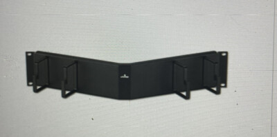 leviton angled horizontal patch cord organizer 2ru