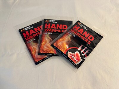 Little Hotties Hand Warmers Up to 8 hours of heat Air-activated (3 Pairs)