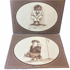 VTG Gary Patterson Golf Thought Factory Print THE PUTT,18Th Hole Hard Laminated