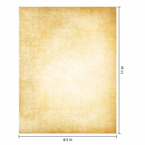 50 Stationery Vintage Antique Design Printing/Writing Papers 8.5 x 11 in Lett... - Picture 2 of 9
