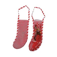 Mesh Christmas Stockings - Set of 10 - Holiday Home Decor