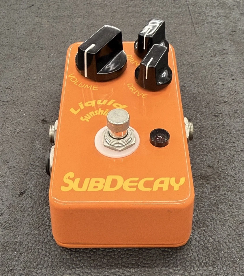 Subdecay Liquid sunshine Overdrive Pedal 7445 Tested & Works - Image 3 of 4