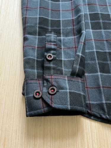 Dixxon Flannel Ready Gunner Size XXL Sold Out Edition Grey/Black/Red Very Clean - Picture 2 of 23