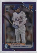 2024 Bowman Chrome Prospects Purple Refractor /250 Edward Lantigua #BCP-246 14md