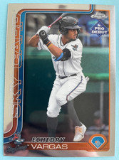 2025 Topps Pro Debut Baseball Chrome #PDC-155 Echedry Vargas - Beloit Sky Carp