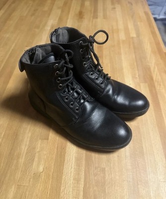 Decathlon Damen Knöchelstiefel schwarz Reißverschluss/Schnürung EU 38 mit Chaps
