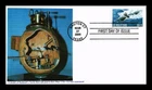 NAVY SUBMARINES CENTENNIAL FIRST DAY ISSUE BUSHNELL TURTLE GG CACHET US COVER