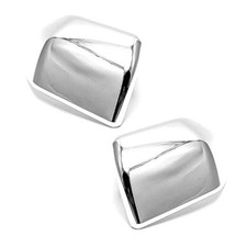 Sizver Triple Chrome 2pcs Door Mirror Cover Overlay Designed For 2015-2020 F150