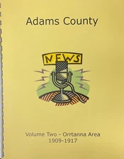 Orrtanna, PA  book 1909-1917