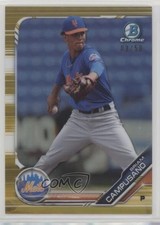 2019 Bowman Chrome Prospects Gold Refractor 3/50 Briam Campusano #BCP-201 i6j