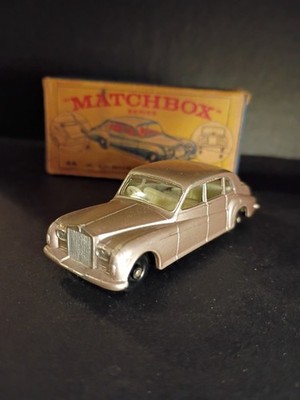 Matchbox #44B Rolls Royce Phantom V 1964  In Rare Original Target Box
