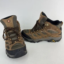 Merrell Moab 3 Mid Waterproof Hiking Boots Men's Size 13 Earth J035839 Brown