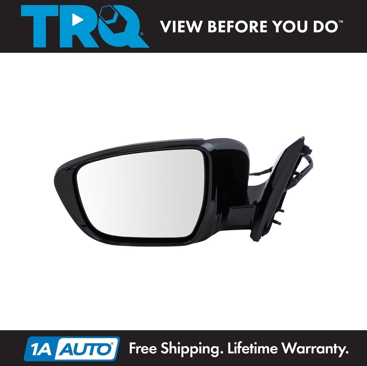 TRQ Left Mirror Driver Side Fits 2015-2016 Nissan Murano NI1320283