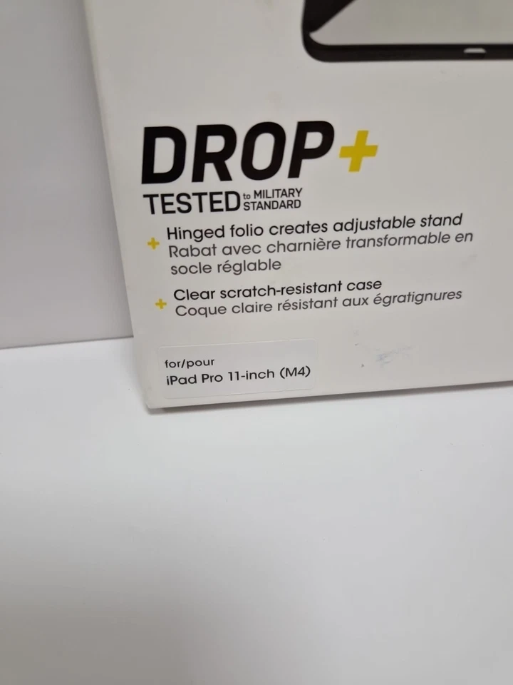 Otterbox iPad Pro 11" M4 2024 Case Symmetry Folio with Screen Cover Grey RRP £43 - Image 4 of 4