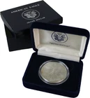 1994 American Silver Eagle 1 oz .999 Fine Silver Dollar BU Original Mint Case