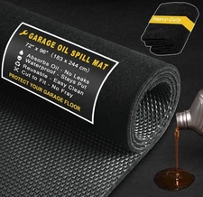 Golener Oil Spill Mat - Garage Floor Mat, Absorbent Oil Pad, Premium Rubber ...