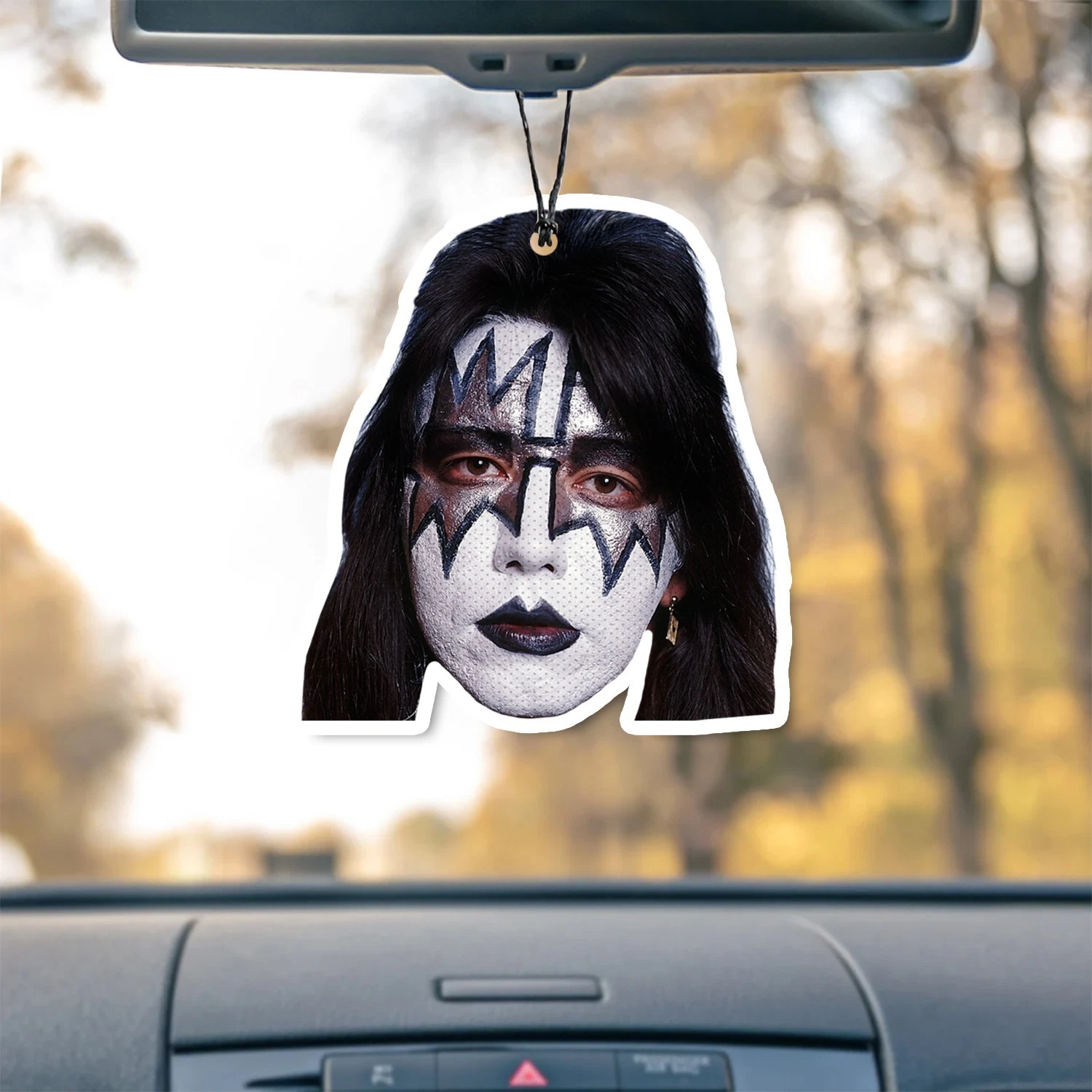 Ace Frehley Unscented Hanging Car Air Freshener Freshie